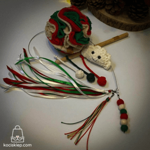 Duży Świąteczny box DIY dla kota 🎄